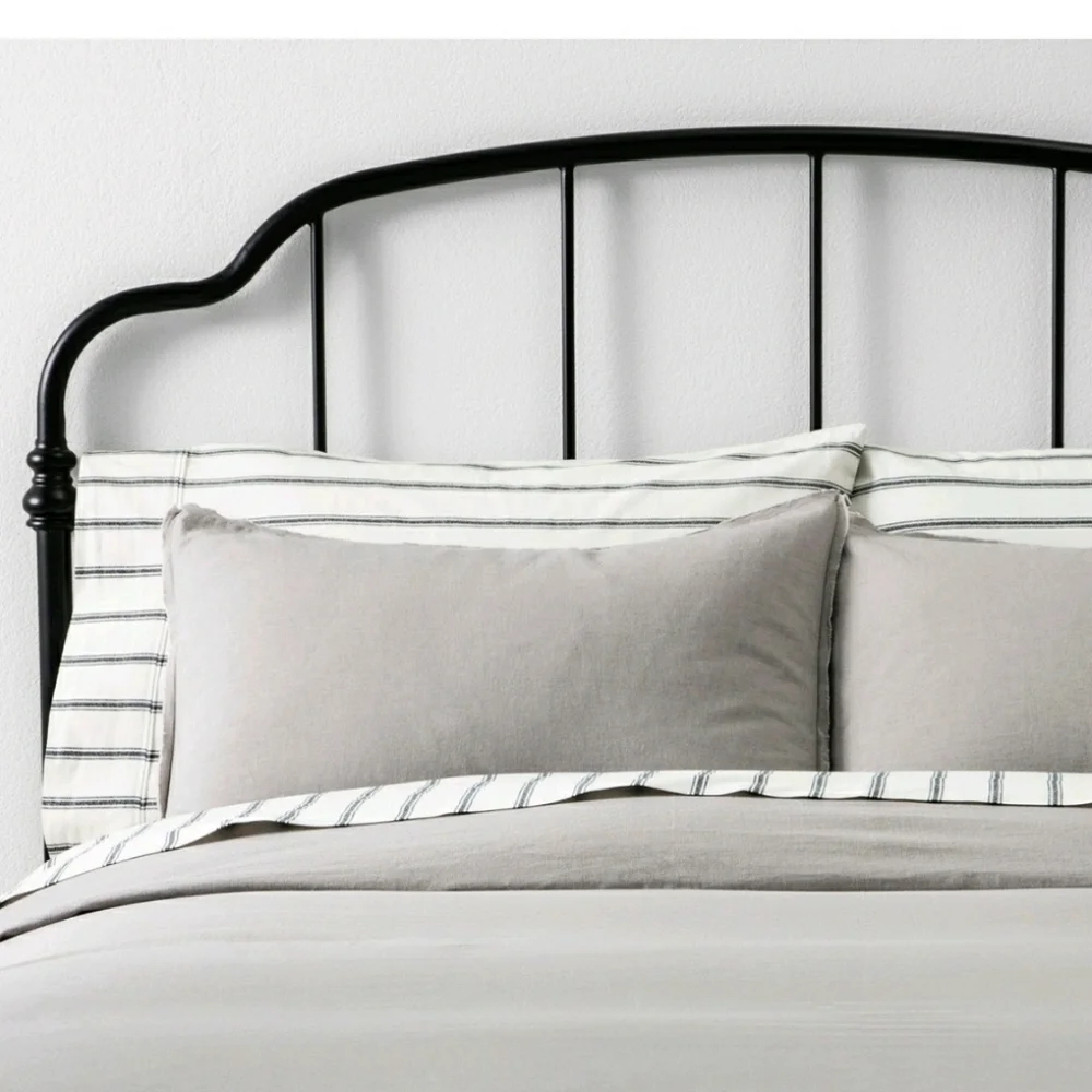 Hearth & hand duvet set full/queen grey
